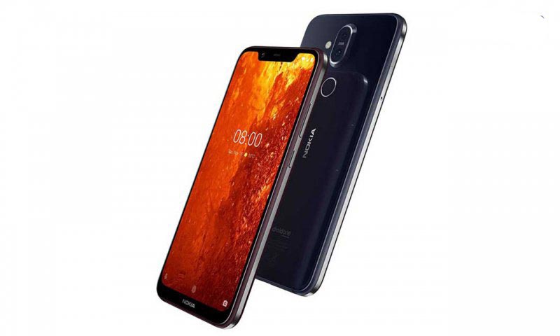 گوشی موبایل نوکیا مدل 8.1 ظرفیت 64 گیگابایت رم 4 گیگ دو سیم کارت
