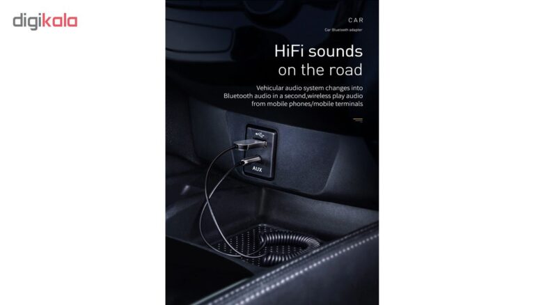 گیرنده بلوتوث موزیک بیسوس مدل BA01