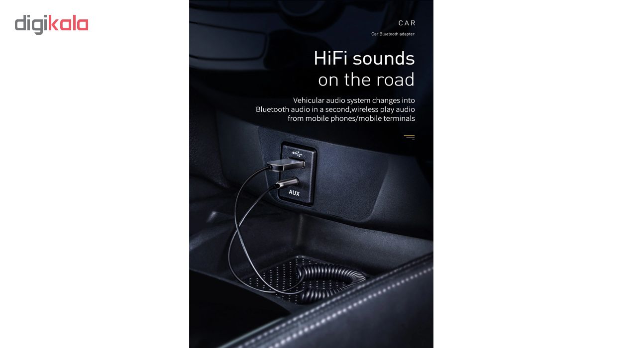 گیرنده بلوتوث موزیک بیسوس مدل BA01 گیرنده بلوتوث موزیک بیسوس مدل BA01