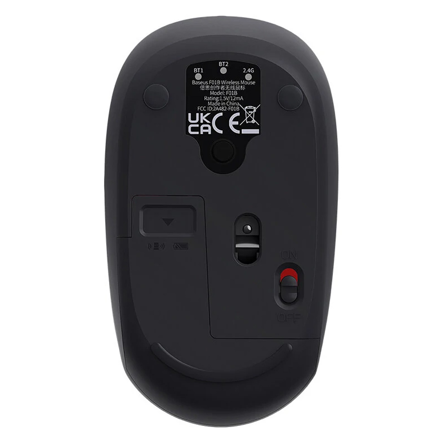 ماوس بی سیم بیسوس مدل F01B Tri-Mode ماوس بی سیم بیسوس مدل F01B Tri-Mode