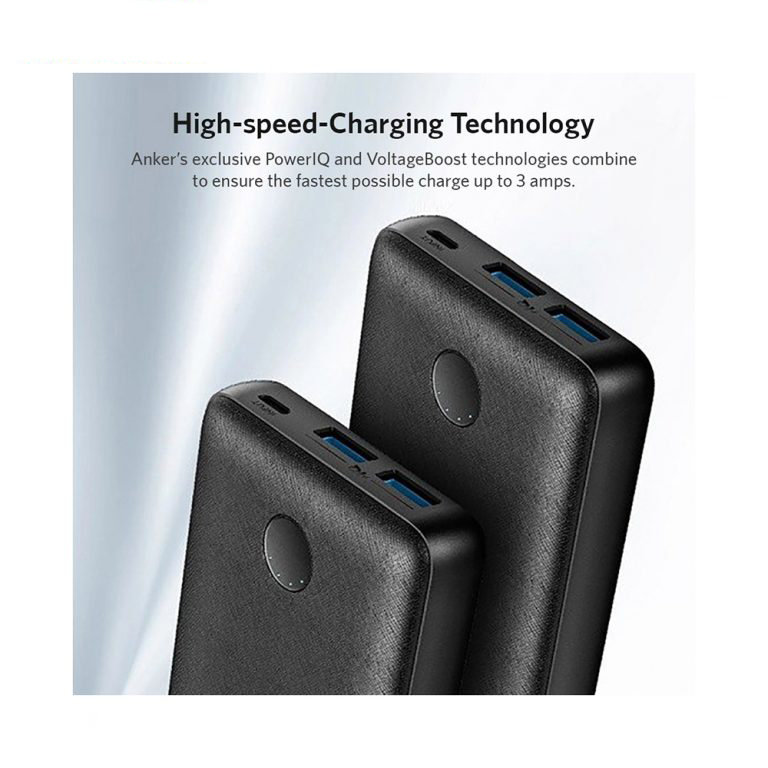 پاوربانک انکر مدل PowerCore Select A1223 ظرفیت ۱۰۰۰۰ میلی آمپر ساعت