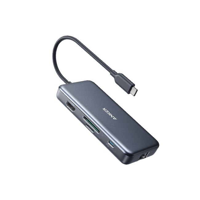 هاب 7 پورت USB-C انکر مدل A8352HA1 هاب 7 پورت USB-C انکر مدل A8352HA1