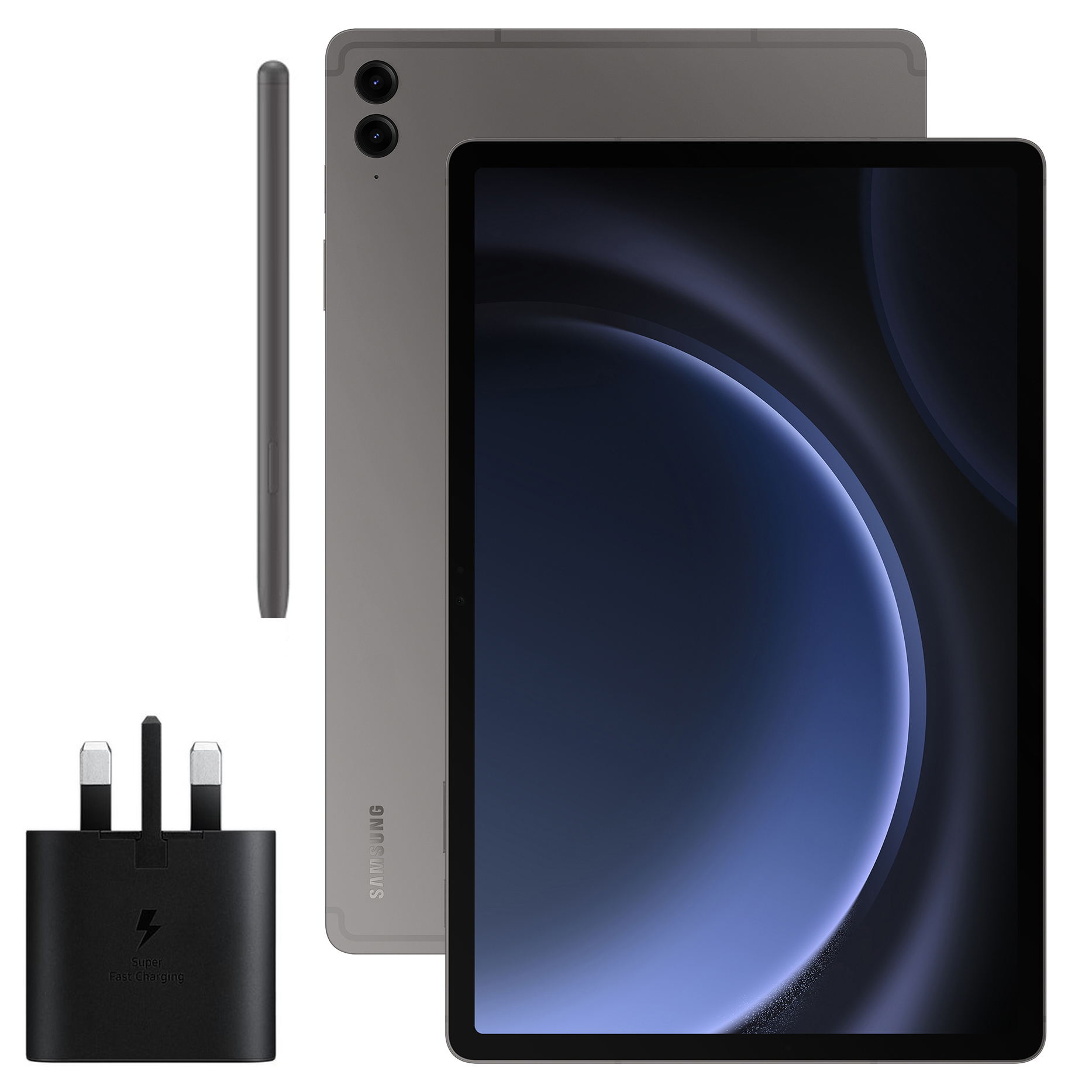 تبلت سامسونگ مدل Galaxy Tab S9 FE Plus 5G SM-X616B ظرفیت 256 گیگابایت و رم 12 گیگابایت به همراه شارژر تبلت سامسونگ مدل Galaxy Tab S9 FE Plus 5G SM-X616B ظرفیت 256 گیگابایت و رم 12 گیگابایت به همراه شارژر